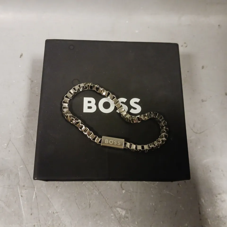 HUGO BOSS CHAIN FOR HIM MENS BRACELET RRP £59