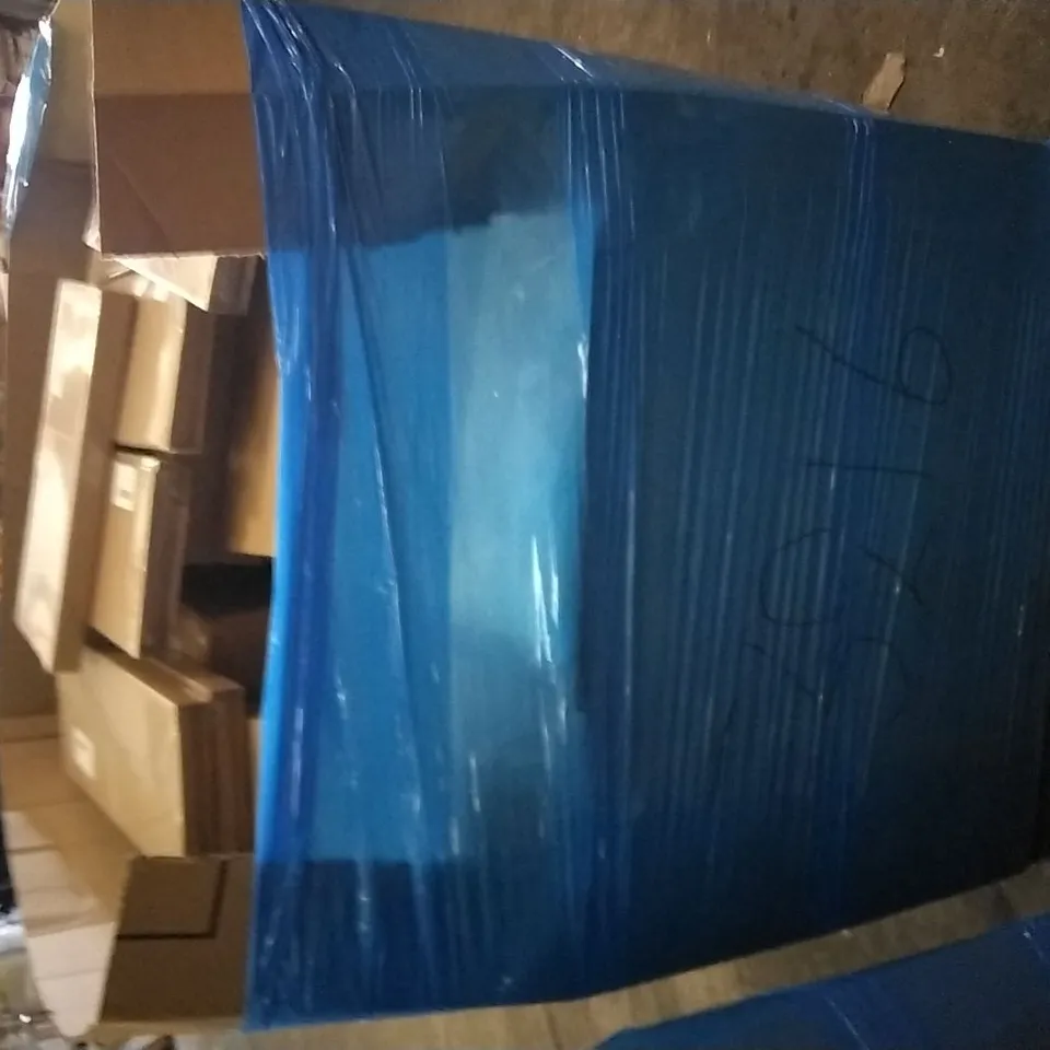 PALLET OF ASSORTED ITEMS INCLUDING TOILET SEAT, OLARHIKE DOUBLE HIGH AIR MATTRESS, STOREMIC TOILET SEAT, 3 APERTURE PICTURE FRAMES, HOUSMILE,  COMFIER SLEEP MEMORY FOAM PILLOW 