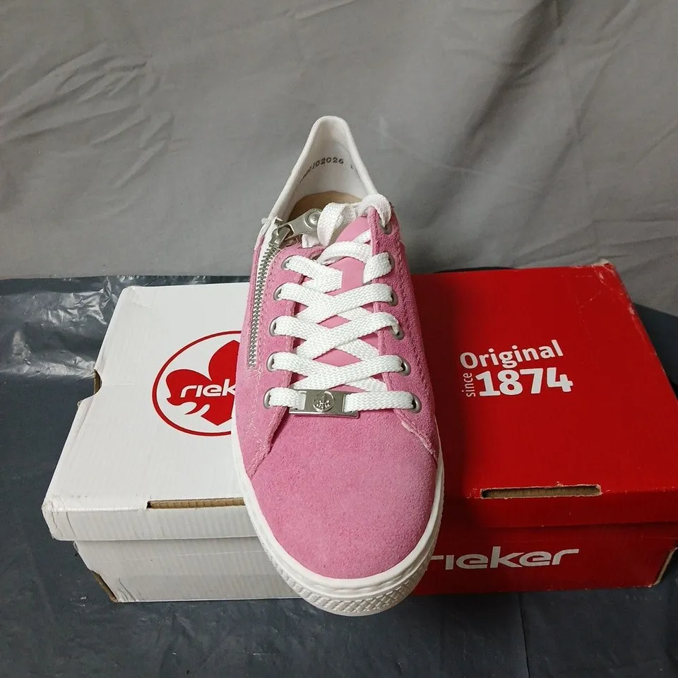 RIEKER TRAINER IN PINK EU SIZE 41