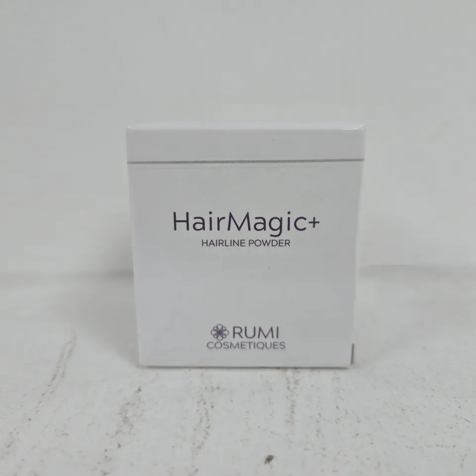 BOXED AND SEALED RUMI COSMETIQUES HAIRMAGIC+ ROOT TOUCH UP POWDER MEDIM BROWN (4.5G)