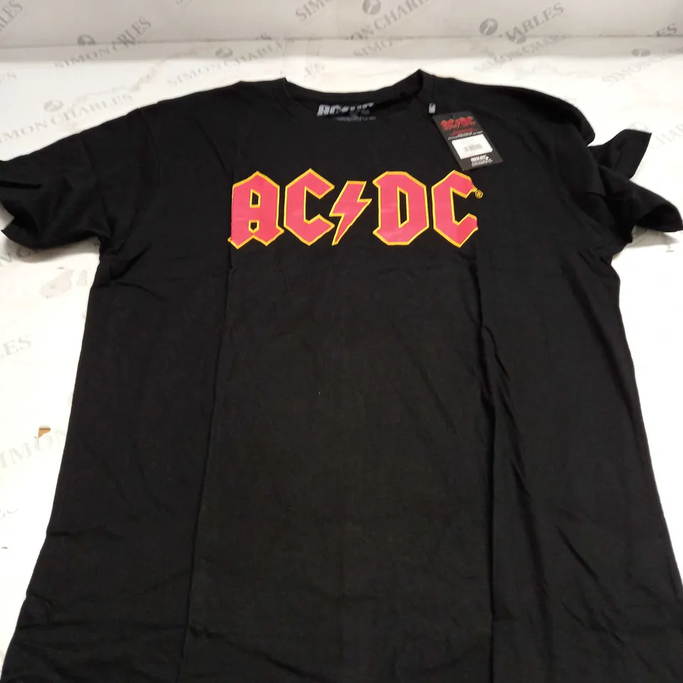 ACDC MENS BLACK T-SHIRT - XL