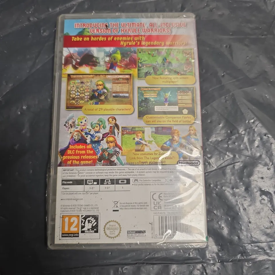 NINTENDO SWITCH HYRULE WARRIORS DEFINITIVE EDITION 