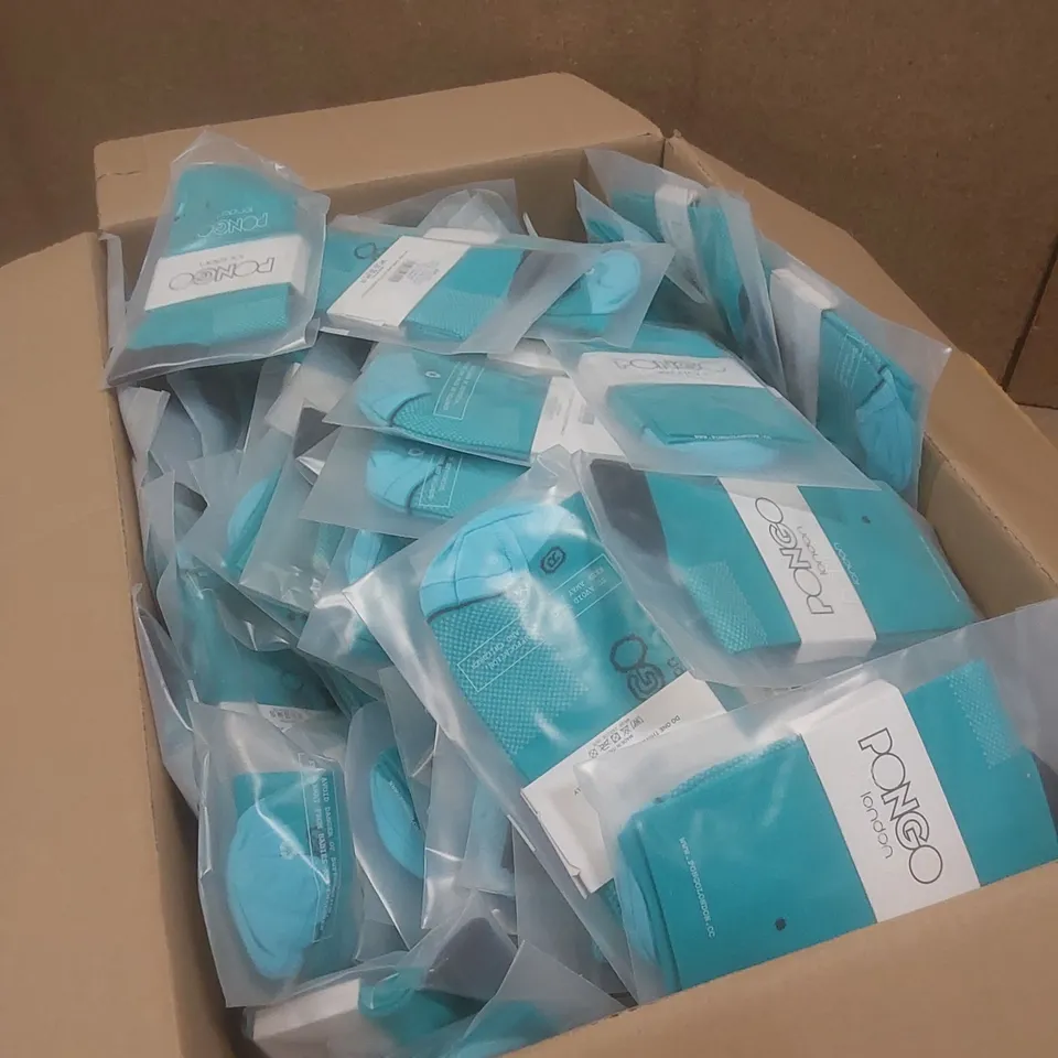 BOX TO CONTAIN A LARGE QUANTITY OF BRAND NEW PAIRS OF PONGO LONDON CYCLING SOCKS // 1 PAIR PER PACK