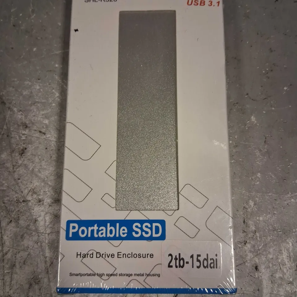 FIVE M.2 SSD SHL R320 TYPE C USB 3.1 PORTABLE SSD HARD DRIVE ENCLOSURE 2TB