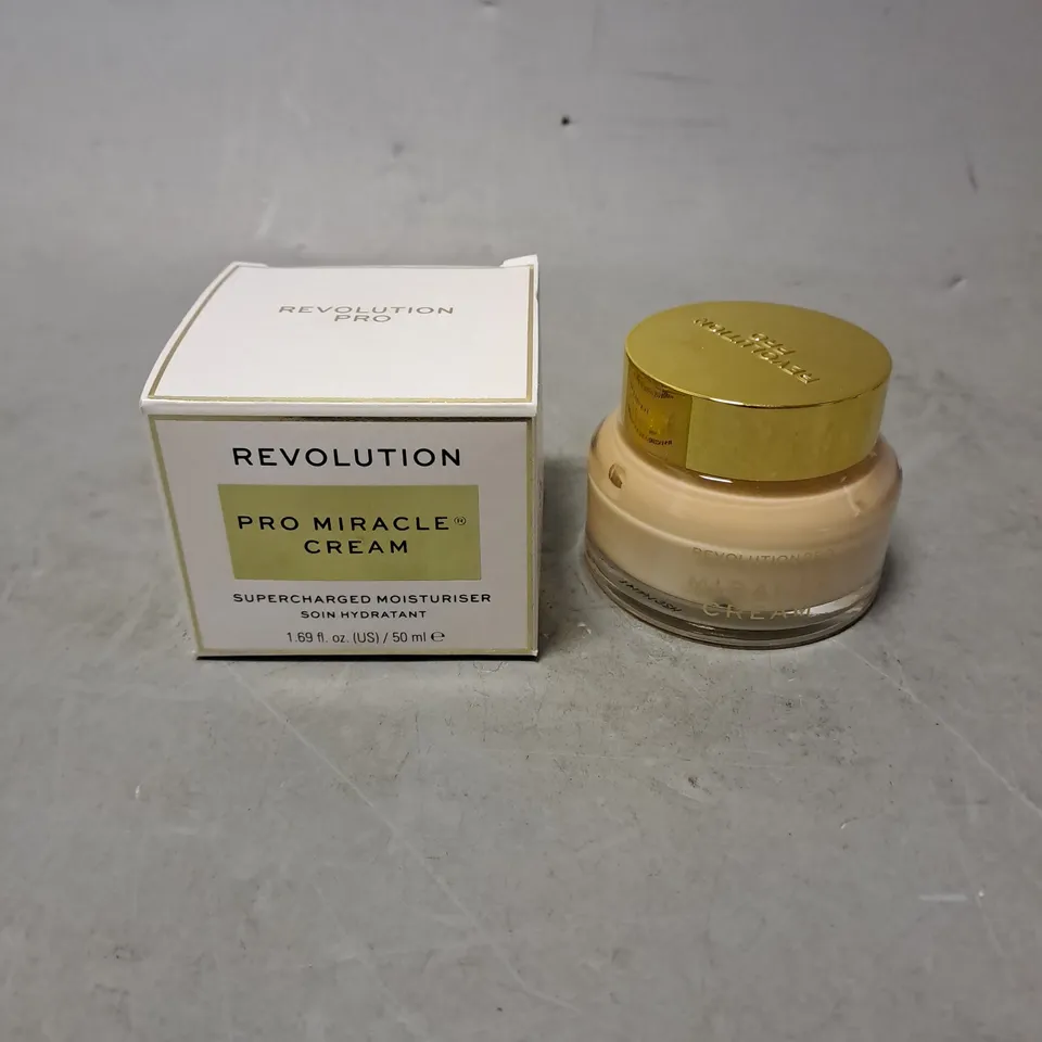 REVOLUTION PRO MIRACLE CREAM SUPERCHARGED MOISTURISER 50ML