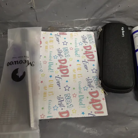 APPROXIMATELY 10 ASSORTED HOUSEHOLD ITEMS TOO INCLUDE , BIN BAGS , SEALANT , ETC  