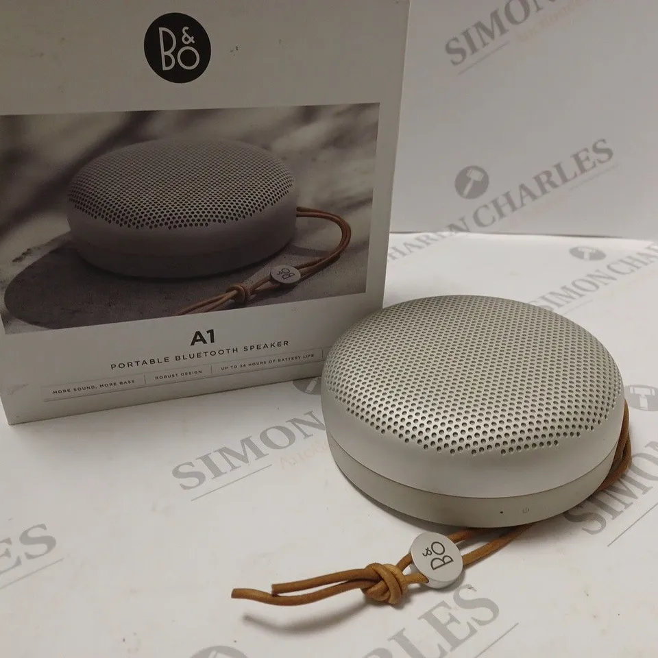 BOXED B&O A1 PORTABLE BLUETOOTH SPEAKER
