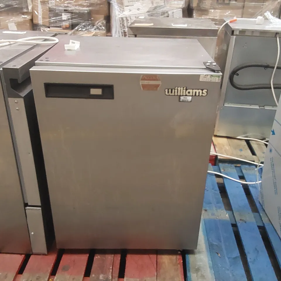 WILLIAMS HP5SS UNDERCOUNTER STAINLESS STEEL REFRIGERATOR