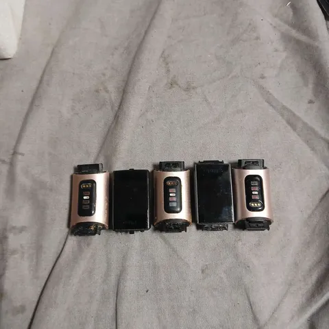 FIVE FIT BIT CHARGE 3 WITHOUT STRAPS VARIOUS COLOURS .