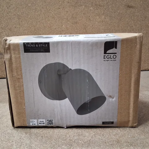 BOXED EGLO TILSTON WALL LIGHT – TREND & STYLE COLLECTION