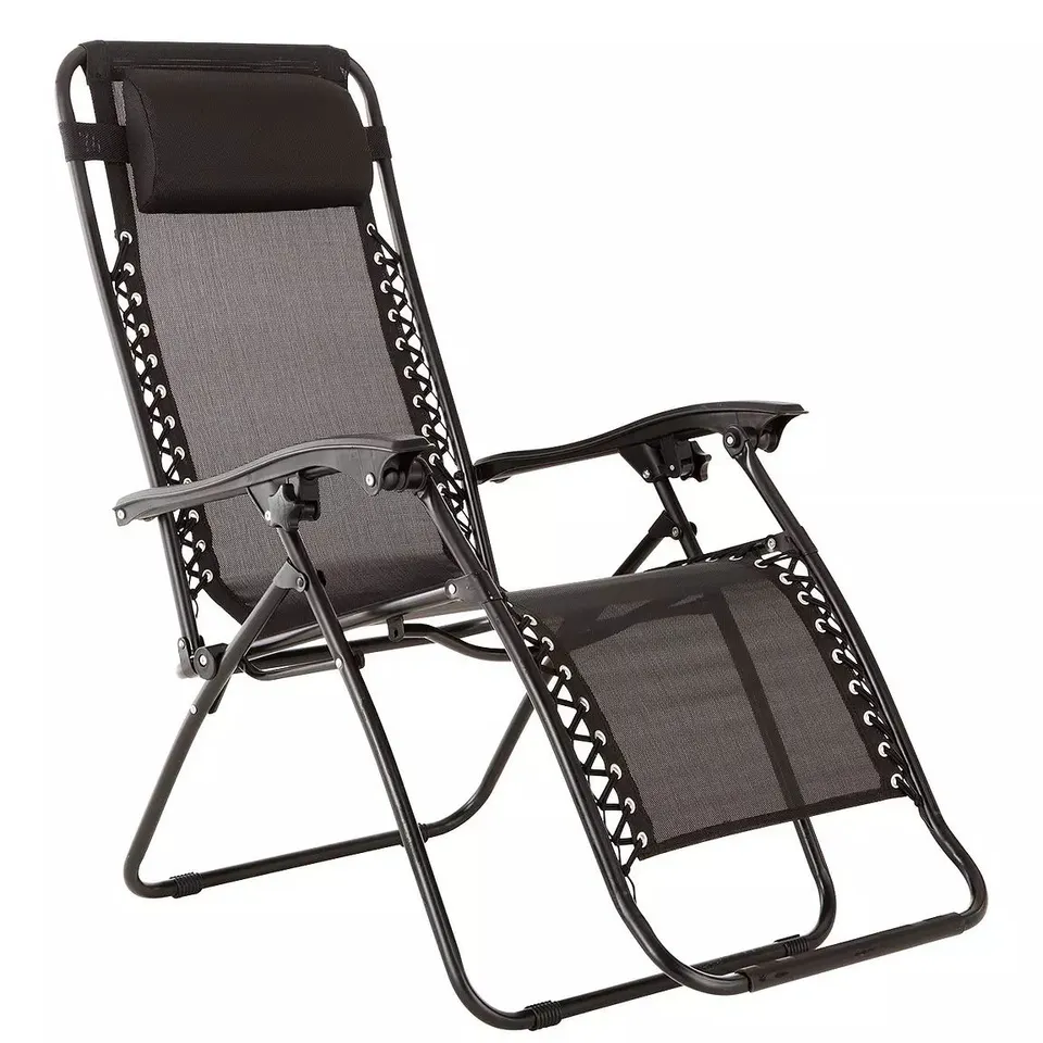 LUXURY RELAXER CHAIR BLACK - COLLECTION ONLY