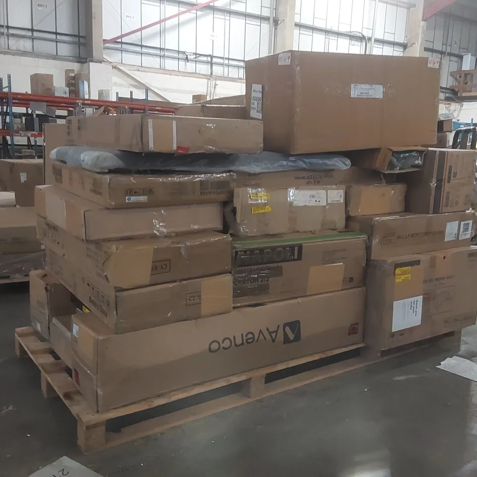 PALLET CONTAINING A VERY LARGE QUANTITY OF ASSORTED FURNITURE PARTS