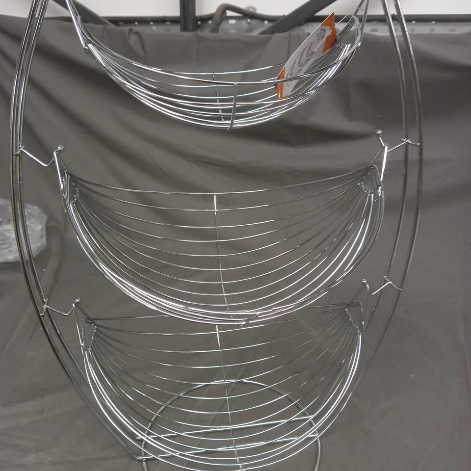  3 TIER SWINGING FRUIT BASKET -collection only-