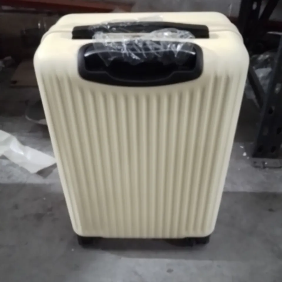 LUGG TRAVEL SUITCASE YELLOW