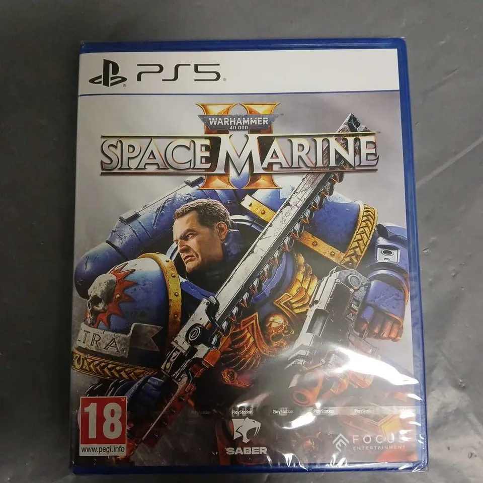 SEALED WARHAMMER 40000 SPACE MARINE FOR PS5