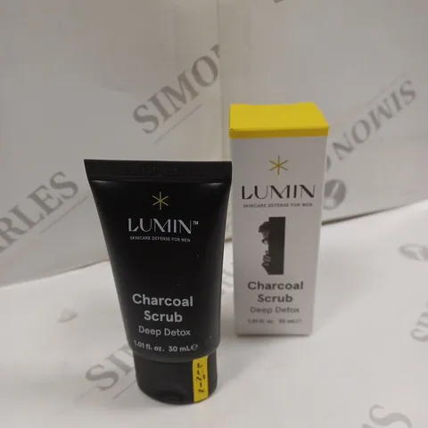 BOXED LUMIN CHARCOAL SCRUB DEEP DETOX