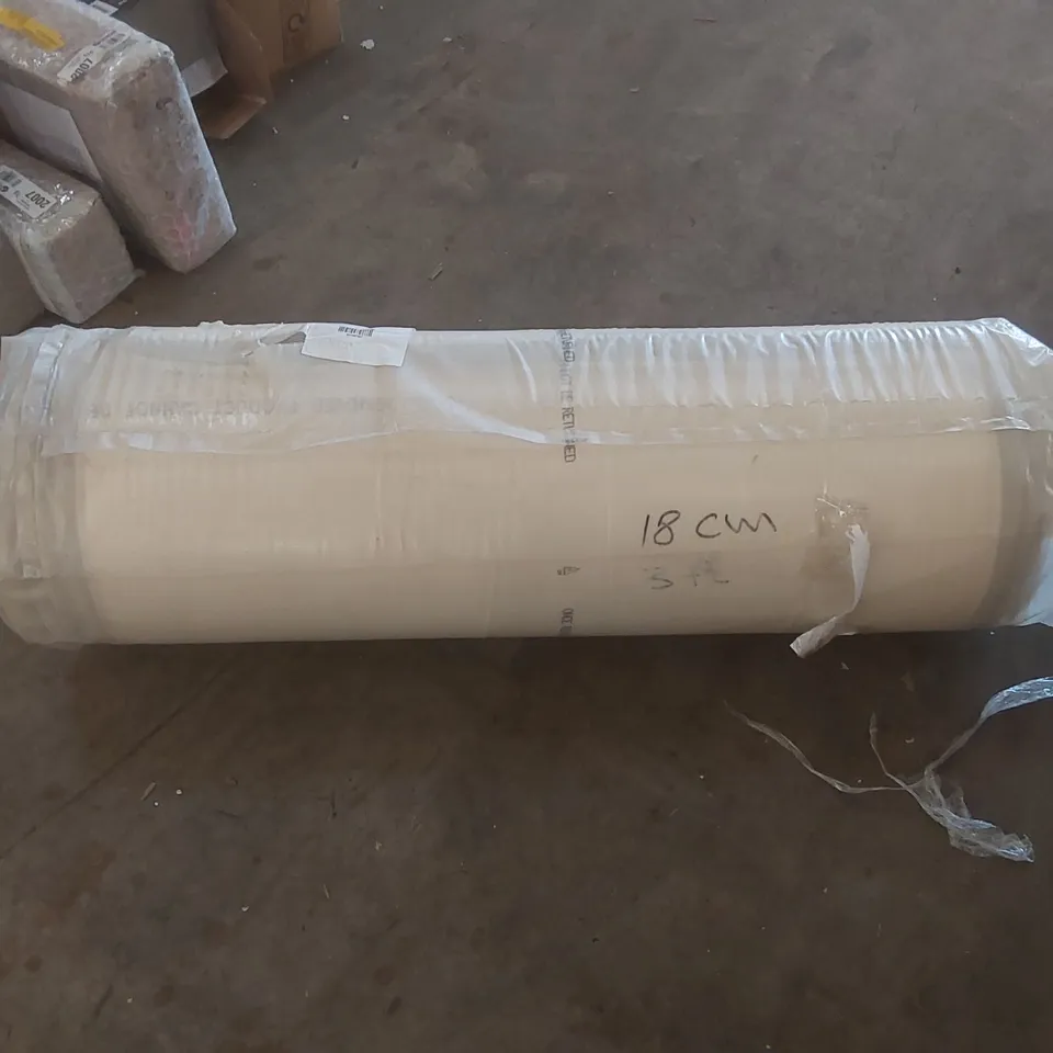 QUALITY BAGGED AND ROLLED COMFORT ZONE 18CM MEMORY FOAM 3' SINGLE MATTRESS