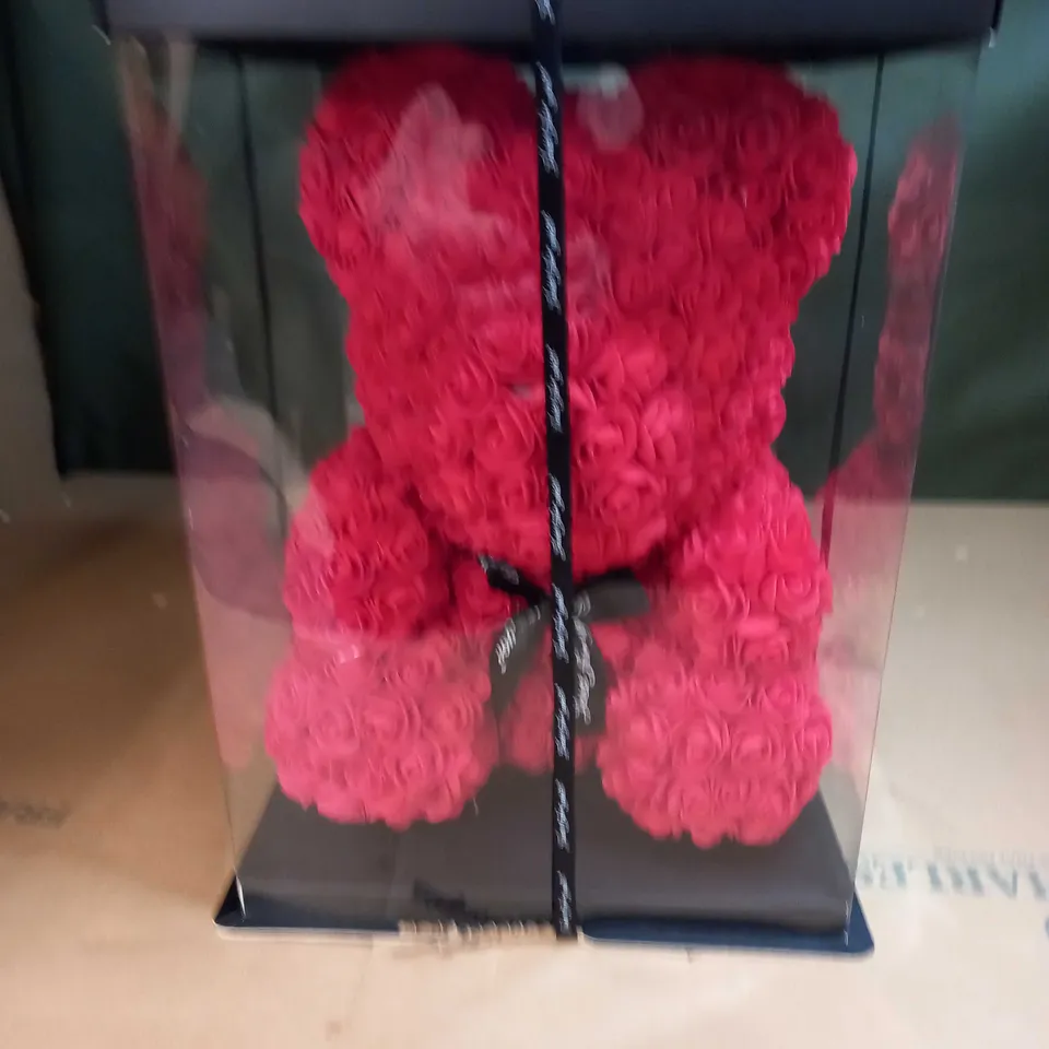 JUST FOR YOU RED ROSE BEAR 