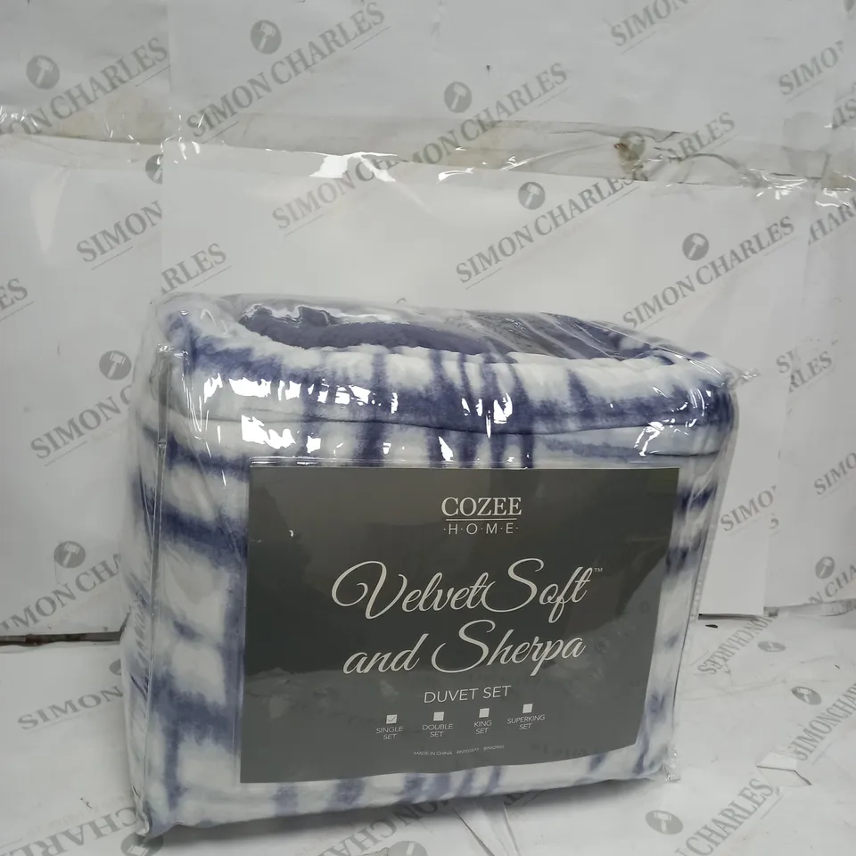 COZEE HOME VELVET SOFT DUVET SET