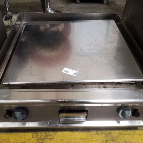 COMMERCIAL STAINLESS STEEL GRIDDLE WITH GREASE DRAWER