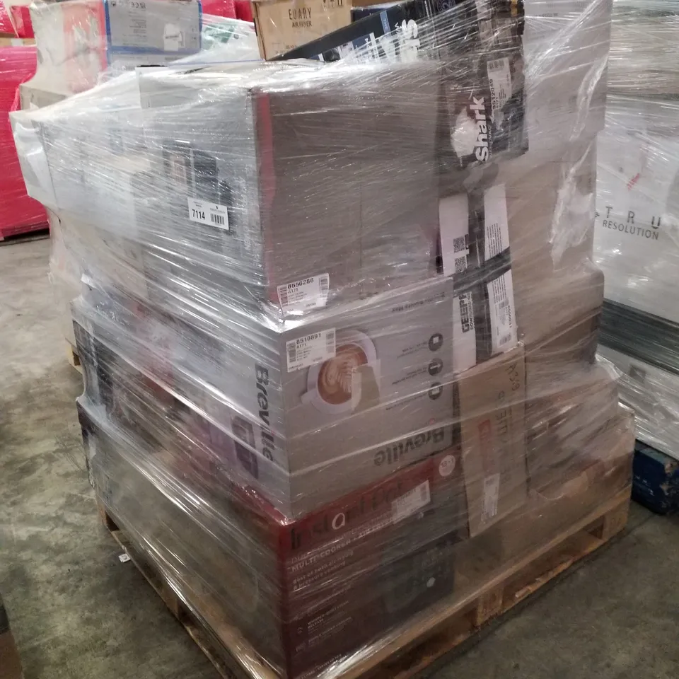 PALLET OF APPROXIMATELY 38 UNPROCESSED RAW RETURN HOUSEHOLD AND ELECTRICAL GOODS TO INCLUDE;