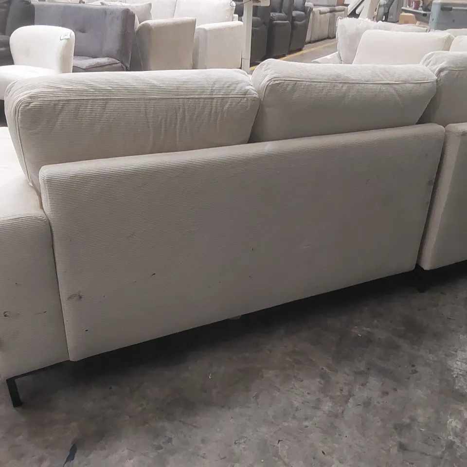 QUALITY DESIGNER LOFTY LILLY 6 SEATER CORNER SOFA BED