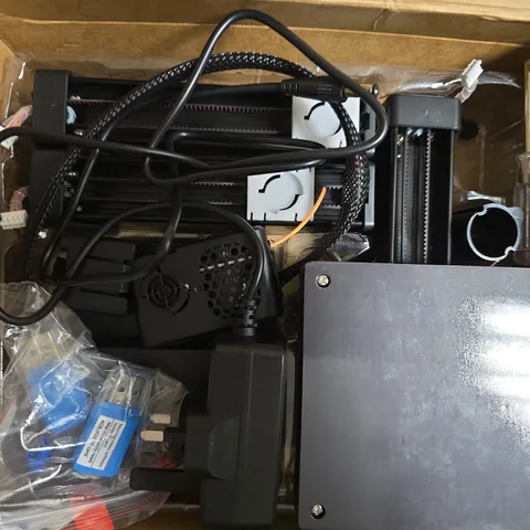 BOXED UNBRANDED MINI 3D PRINTER IN BLACK