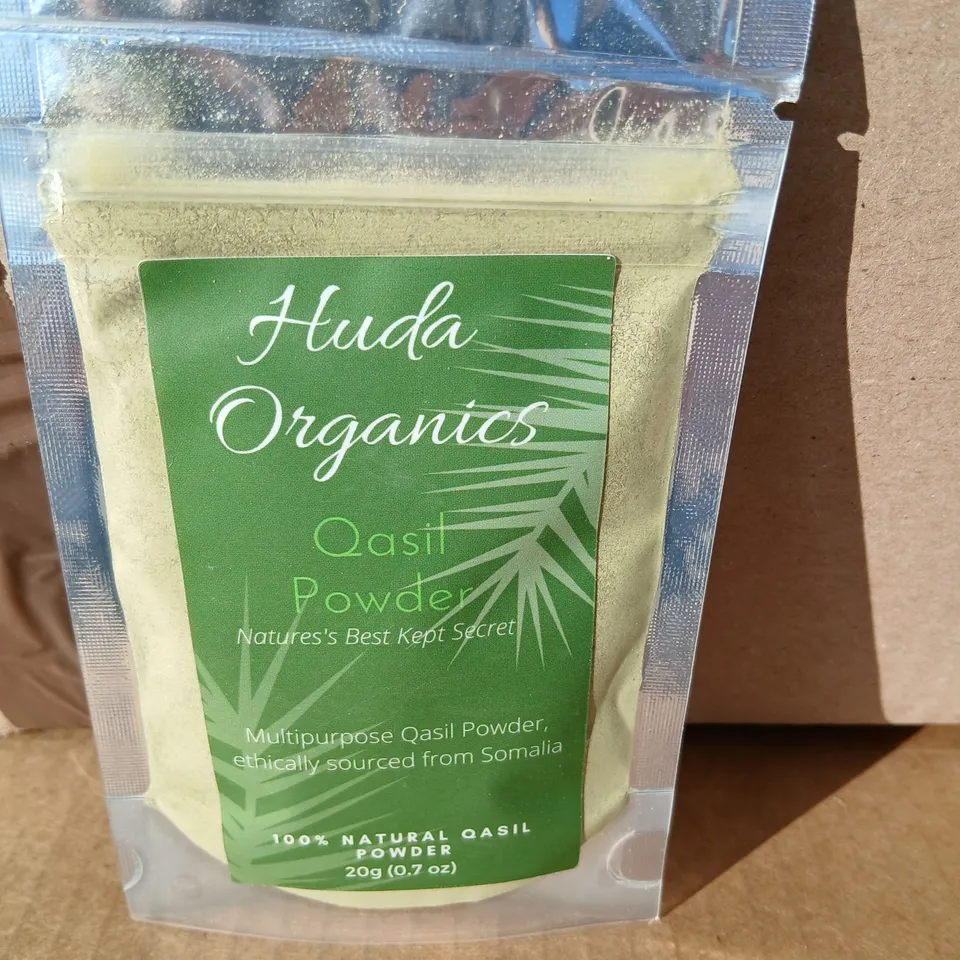 APPROXIMATELY 500 ORGANICS QASIL POWDER – 20G (0.7OZ) – NATURAL SKINCARE