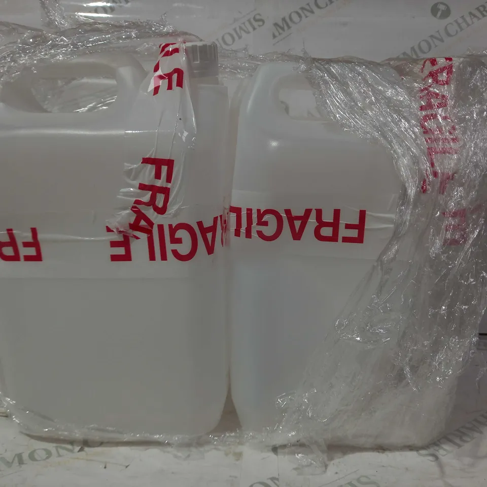 LOT OF 4 PLASTIC WATER CARRY BOTTLES