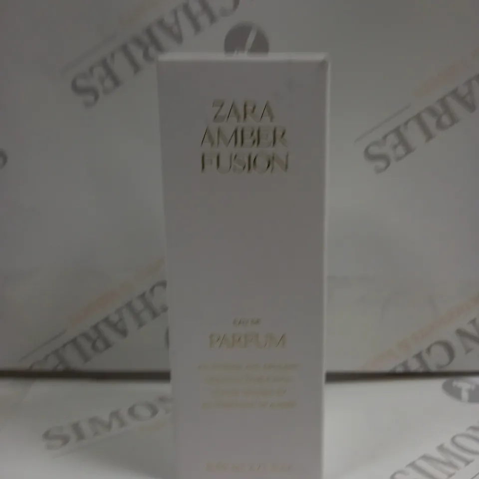 BOXED CHAPTER NO.1 ZARA AMBER FUSION EAU DE PARFUM - 80ML