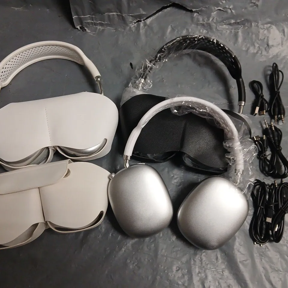 LOT OF 11 UNBOXED PAIRS OF WIRELESS HEADPHONES