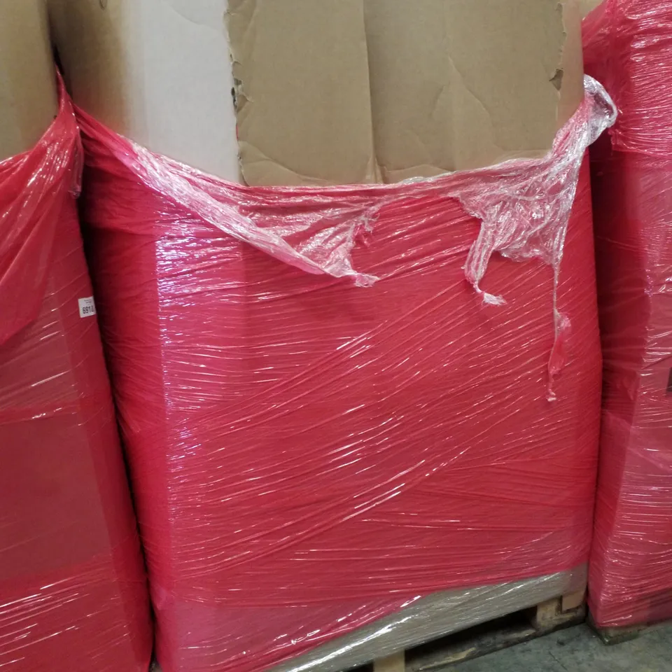 PALLET CONTAINING ASSORTED PRODUCTS INCLUDING ESPRESSO MACHINE, UNDER-DESK ELECTRIC ELLIPTICAL TRAINER, CHILDRENS TRICYCLE, UMBRELLA & ROLLER BLIND 