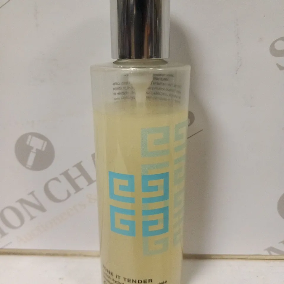 APPROXIMATELY 34 BOXED GIVENCHY TNE IT TENDER MOISTURIZING LOTION SKIN SOOTHER 