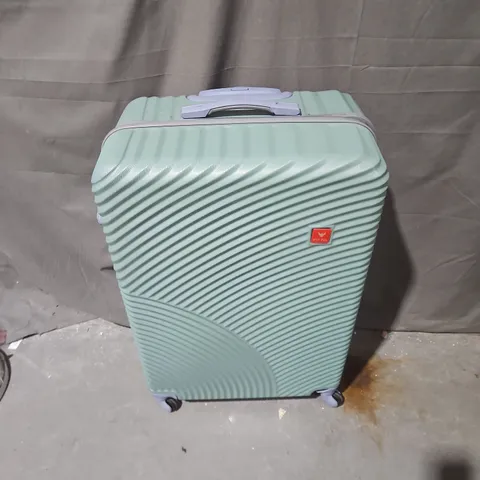 EYEFUL HARD-SHELL SUITCASE – MINT GREEN, 4-WHEEL SPINNER