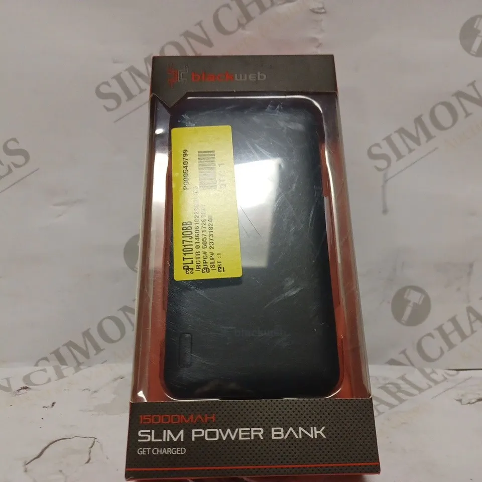 BLACKWEB 15000 MAH POWER BANK