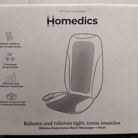 BOXED AS NEW SHIATSU BACK MASSAGER WITH HEAT