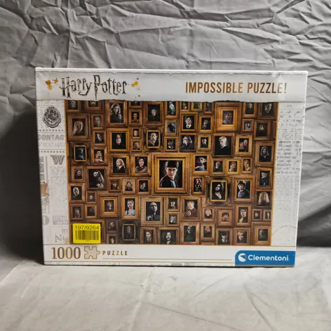 SEALED CLEMENTONI HARRY POTTER IMPOSSIBLE PUZZLE - 1000-PIECES