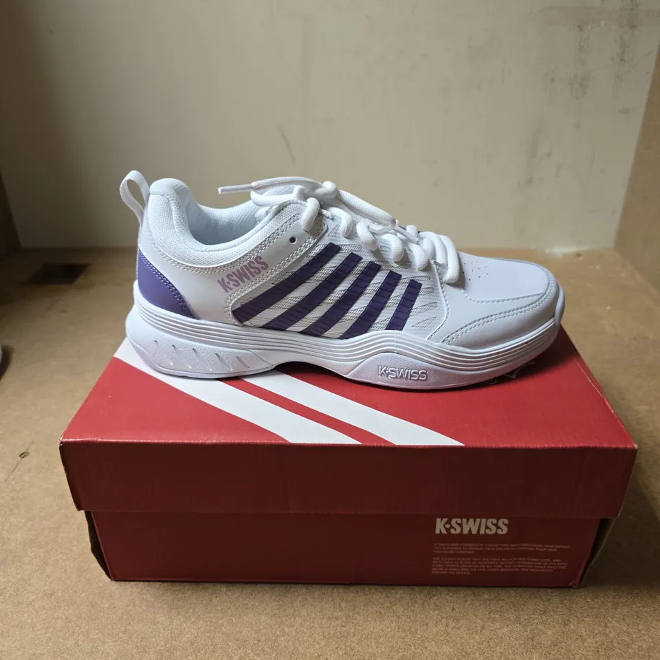 K-SWISS WOMEN'S COURT EXPRESS 2 TRAINERS – UK 7