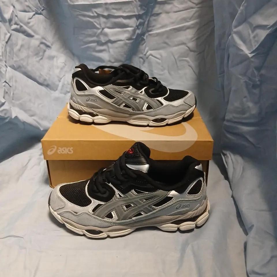 ASICS GEL-NYC MEN'S SHOES – BLACK/GREY (UK 7, US 8)