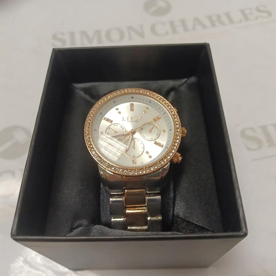 LIPSY TWO TONE BRACELET LADIES WATCH LP161