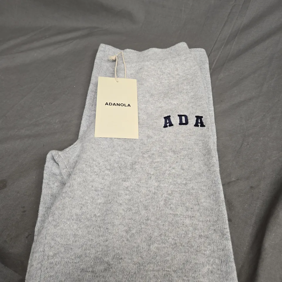 ADANOLA KNIT STRAIGHT LEG SWEATPANTS - SIZE S