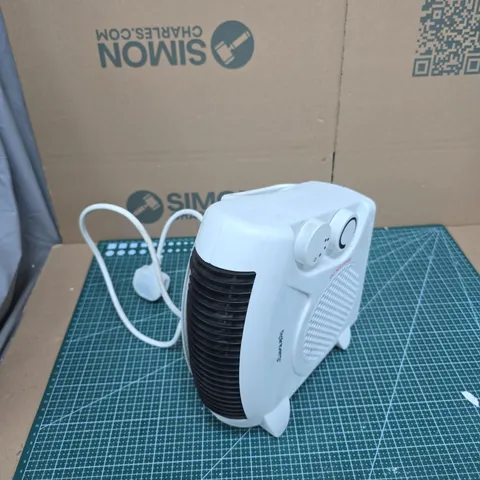 BOX OF APPROXIMATELY 15 ASSORTED ITEMS TO INCLUDE: SPACE HEATER 