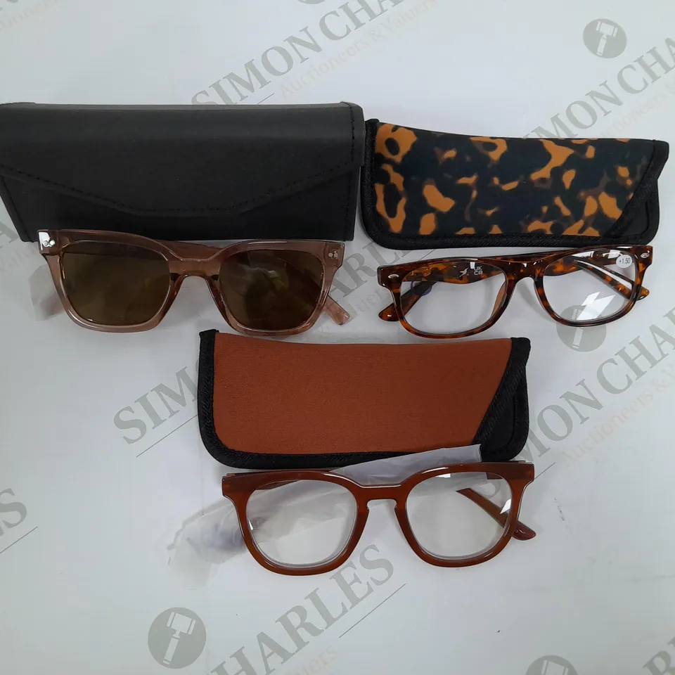 BOXED HUMMINGBIRD POLARISED SUNGLASSES & READER 3PC SET