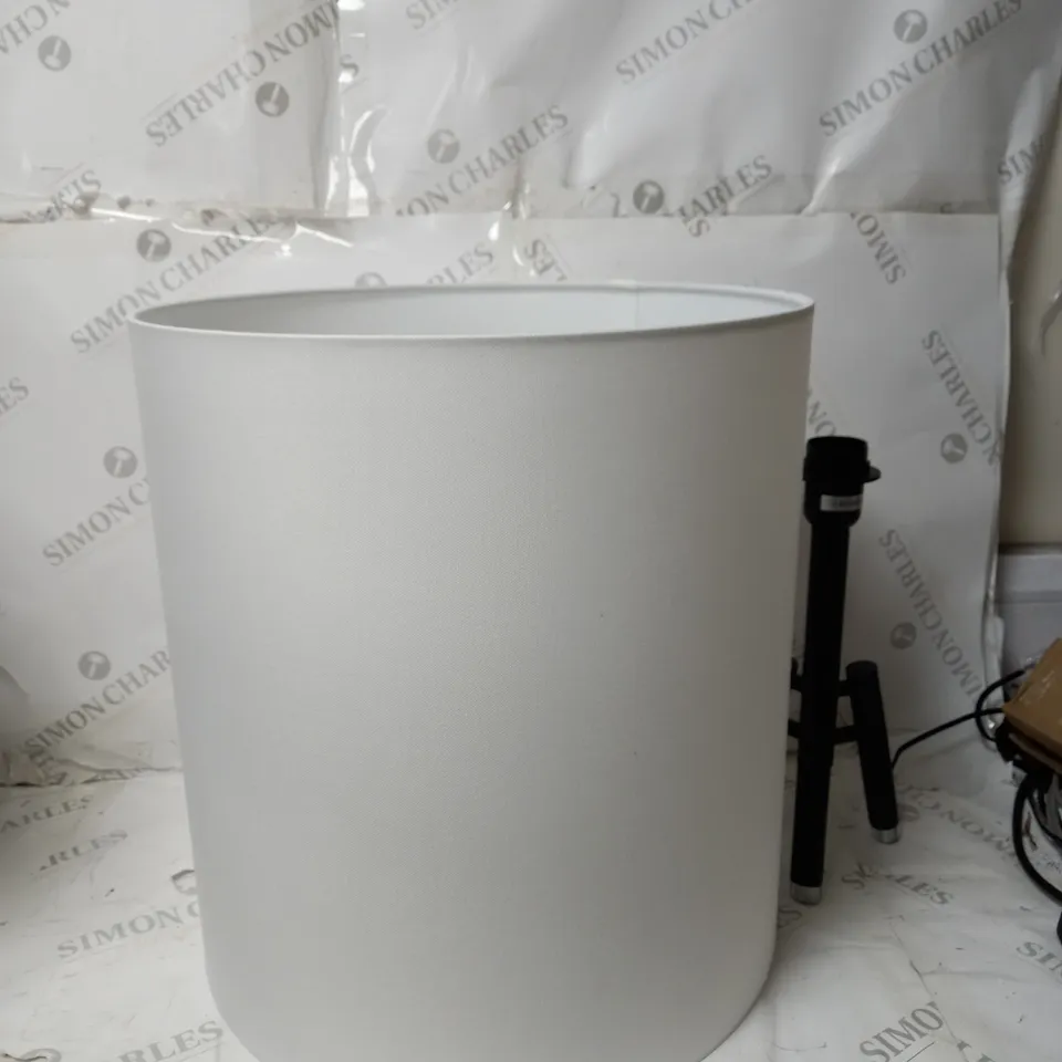 JOHN LEWIS TRIPOD FLOOR LAMP IN BLACK