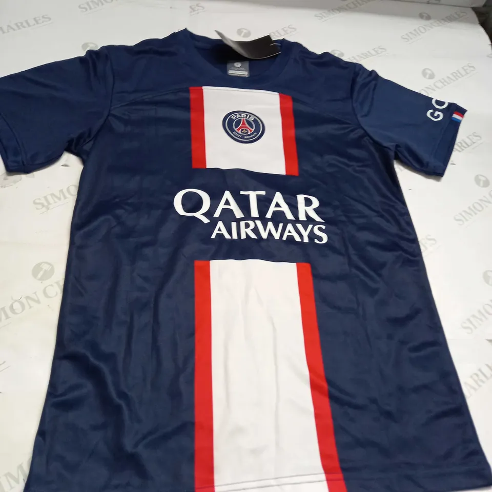 PSG FC HOME SHIRT WITH NEYMAR JR 10 ON THE BACK SIZE UNSPECIFIED