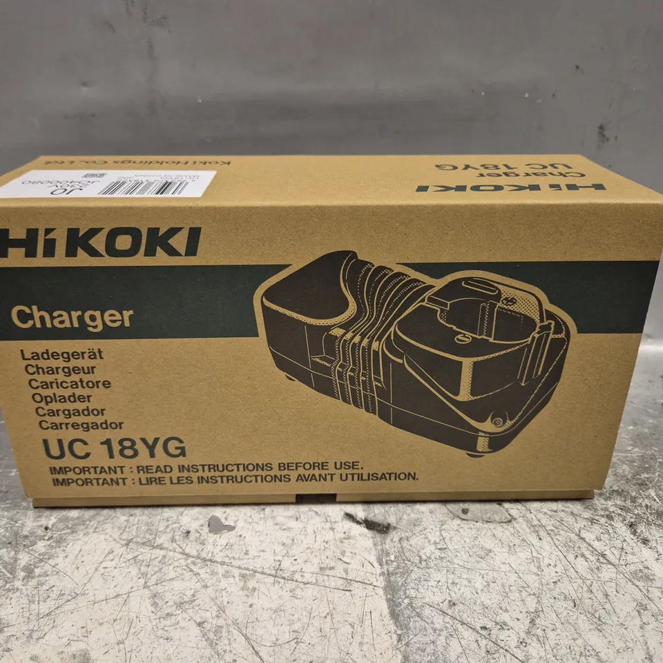 BOXED HIKOKI UC 18YG CHARGER