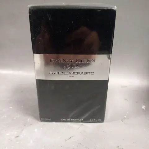 BOXED AND SEALED PLATINUM EDITION OUD PASCAL MORABITO PARIS EAU DE PARFUM 100ML