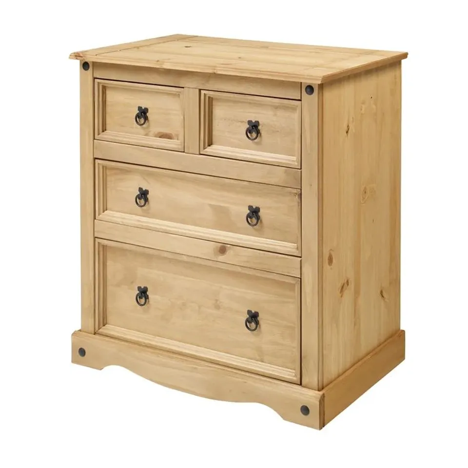 BOXED BRIDEWELL 4-DRAWER CHEST OF DRAWERS (1 BOX)