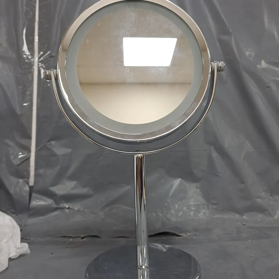 CROYDEX ILLUMINATED PEDESTAL MIRROR - COLLECTION ONLY