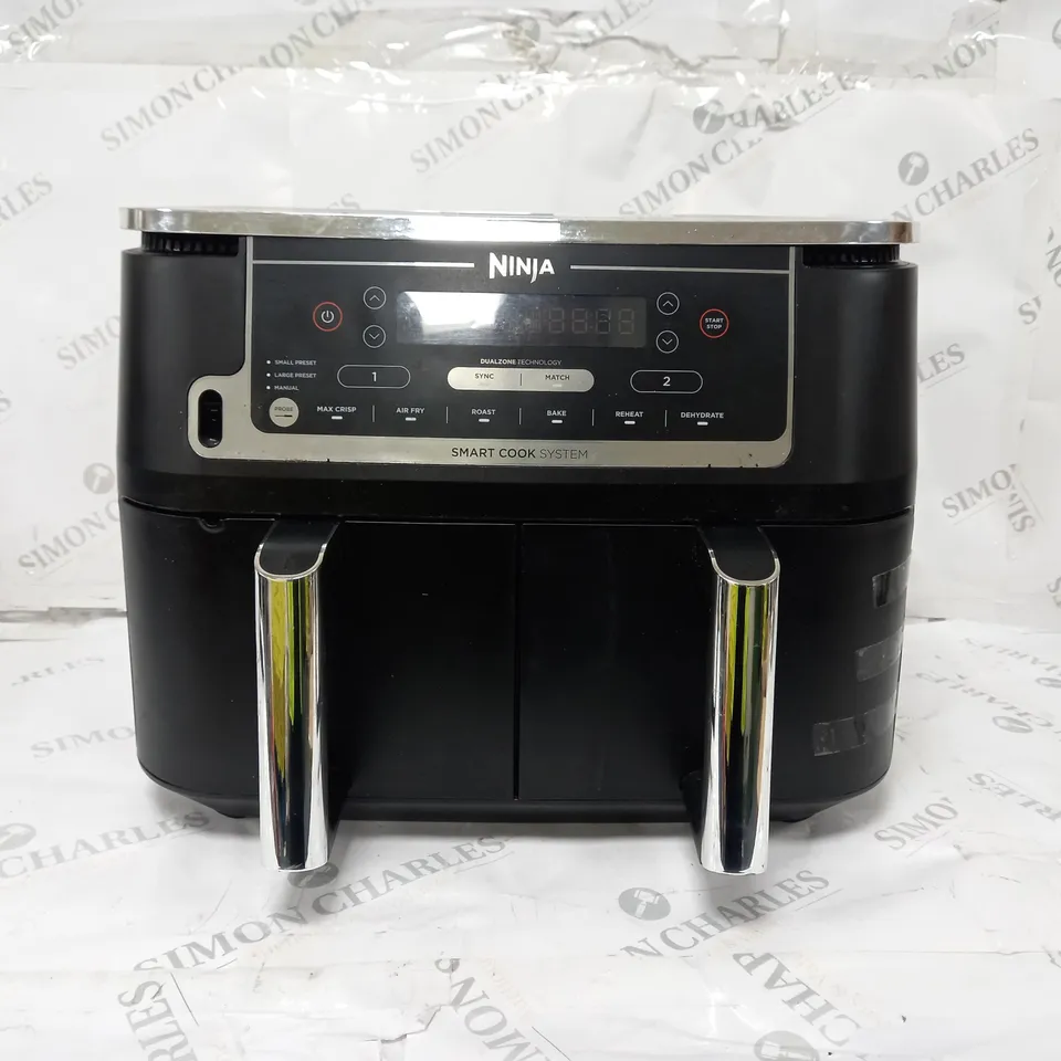 NINJA FOODIE MAX DUAL ZONE AIR FRYER AF451UK U9